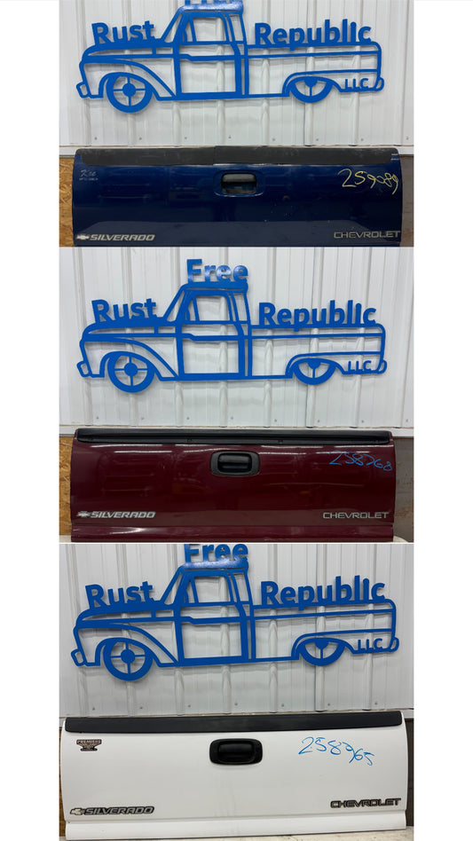1999–2006 GMC/Chevy Silverado Tailgate – Rust-Free