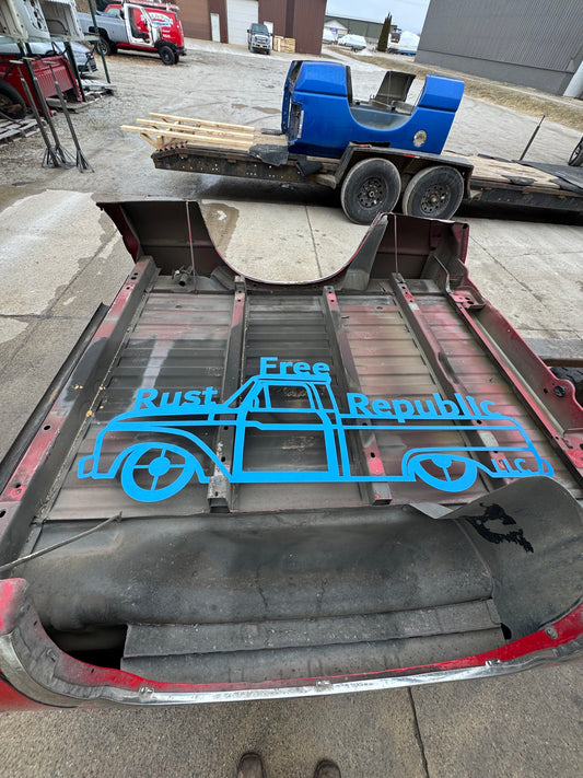 2002–2008 Dodge Ram 6.4’ Bed – Rust-Free (Paint Code PR4)